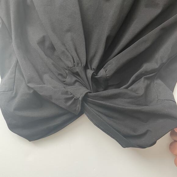 Petal & Pup Black Crop Top - Picture 5 of 11